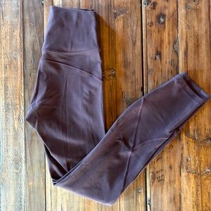 Lululemon Womens Leggings Burgundy size 2